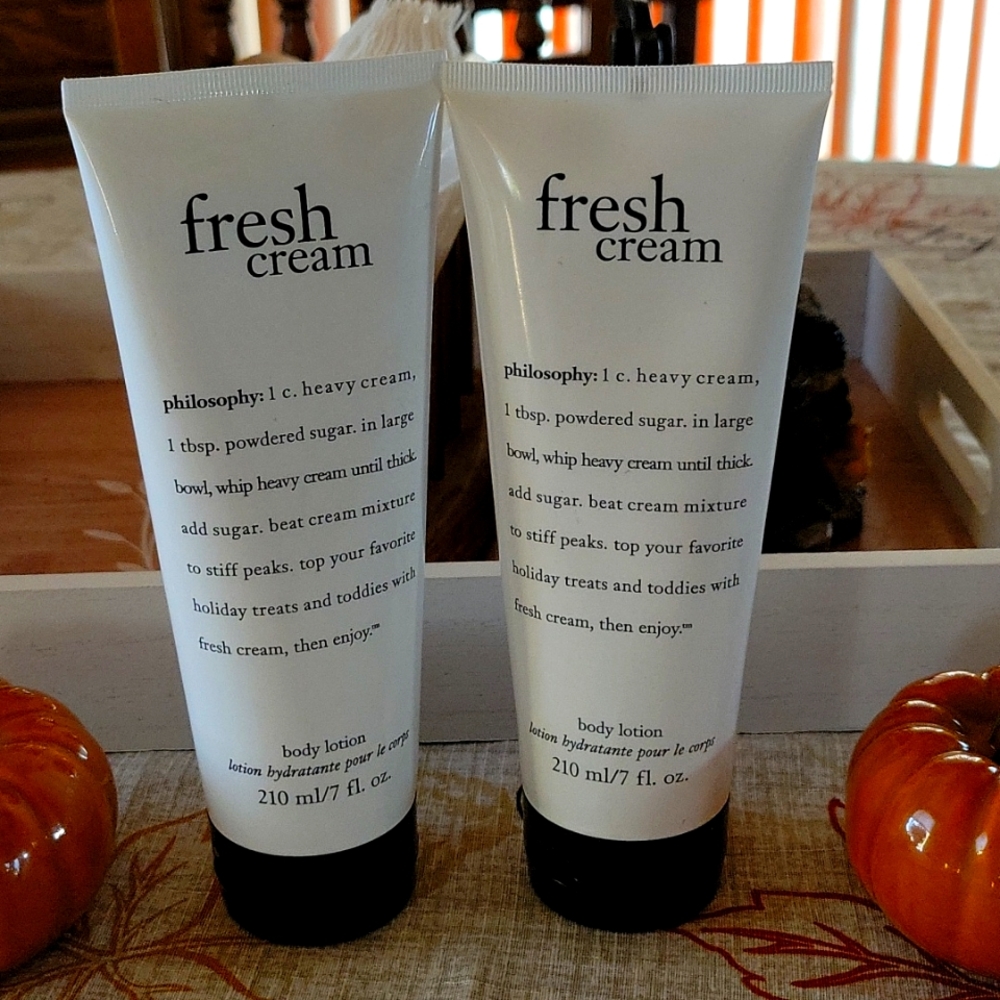 Philosophy fresh cream body lotion